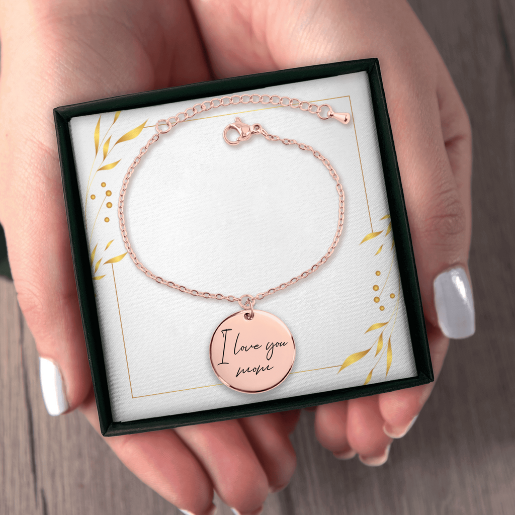 Personalised Handwriting Bracelet – Custom Memorial Gift