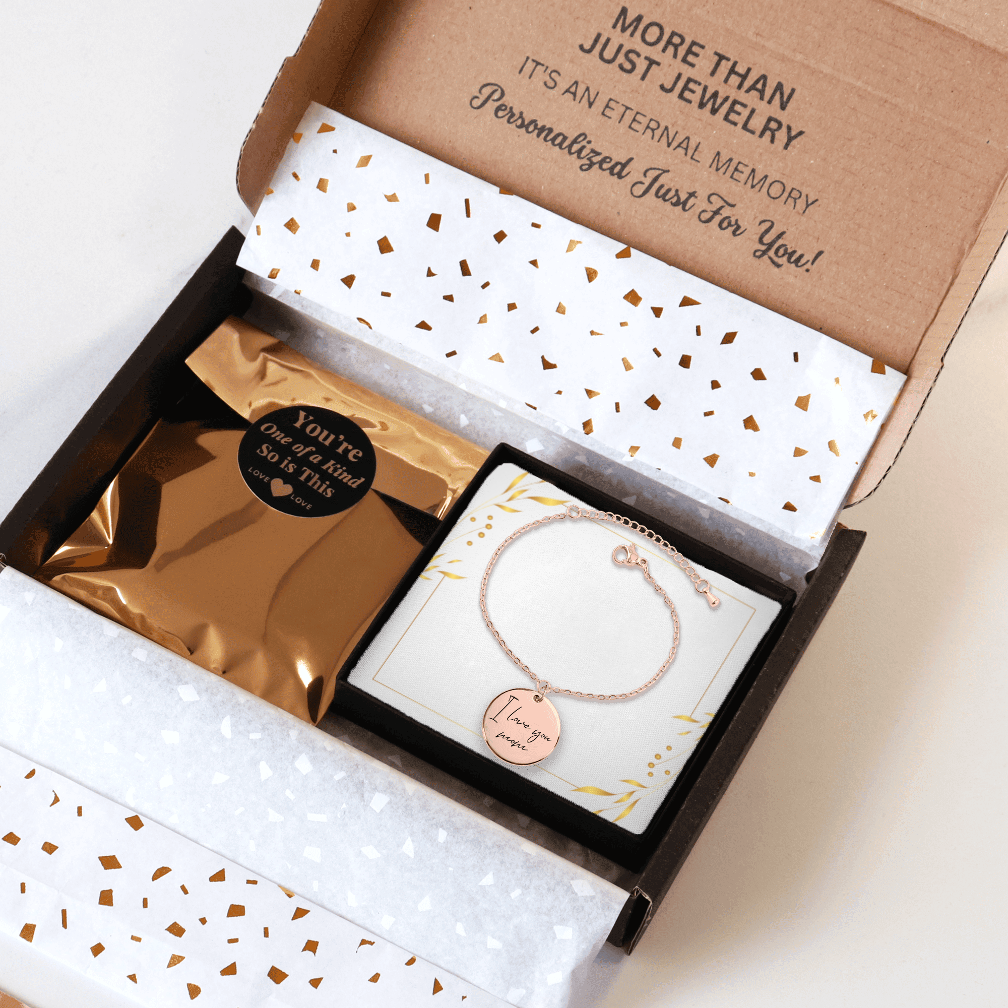 Personalised Handwriting Bracelet – Custom Memorial Gift