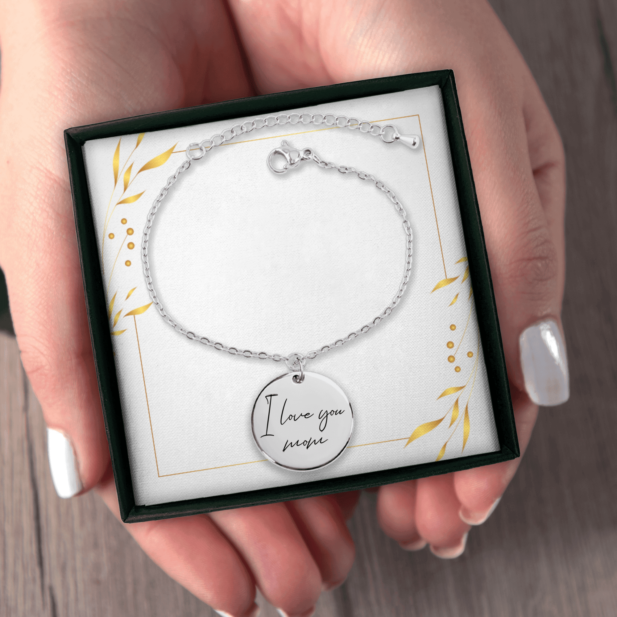 Personalised Handwriting Bracelet – Custom Memorial Gift