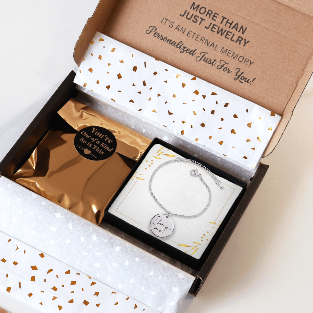 Personalised Handwriting Bracelet – Custom Memorial Gift