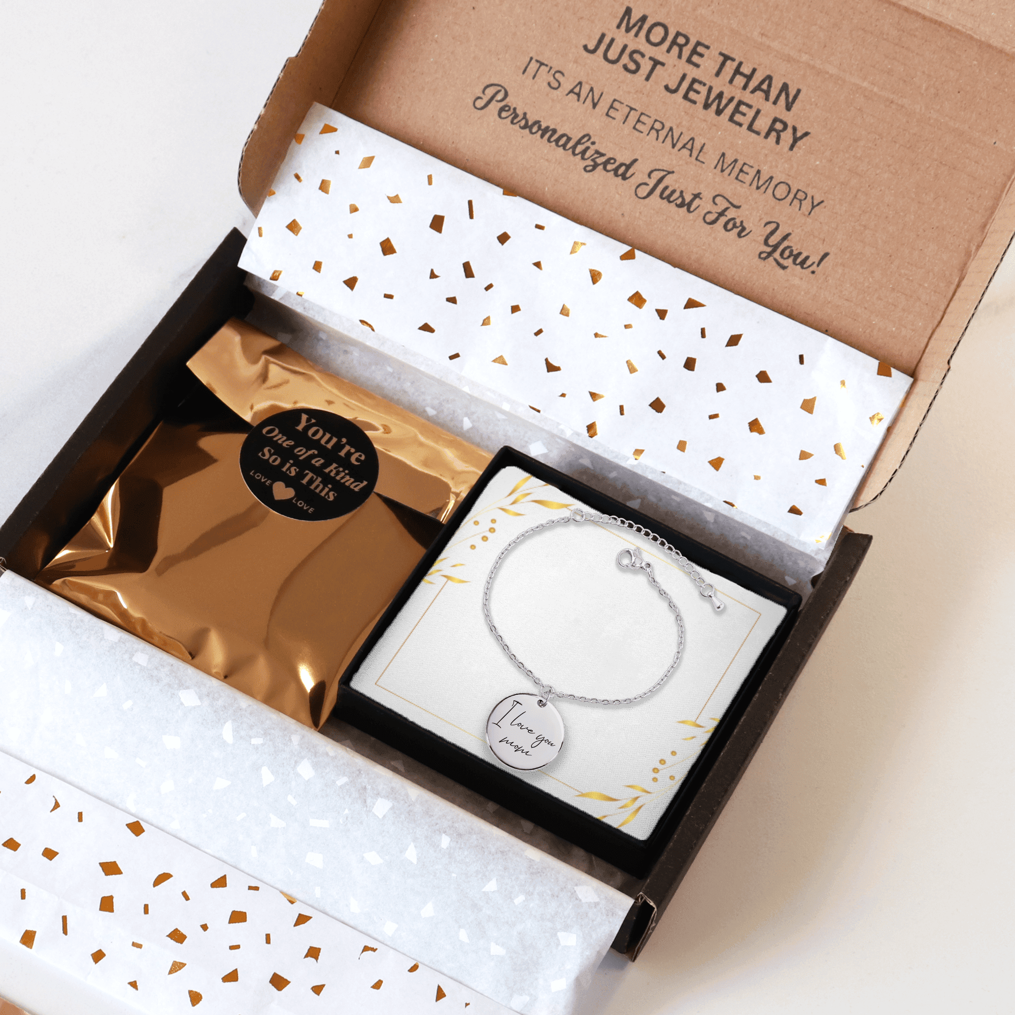 Personalised Handwriting Bracelet – Custom Memorial Gift