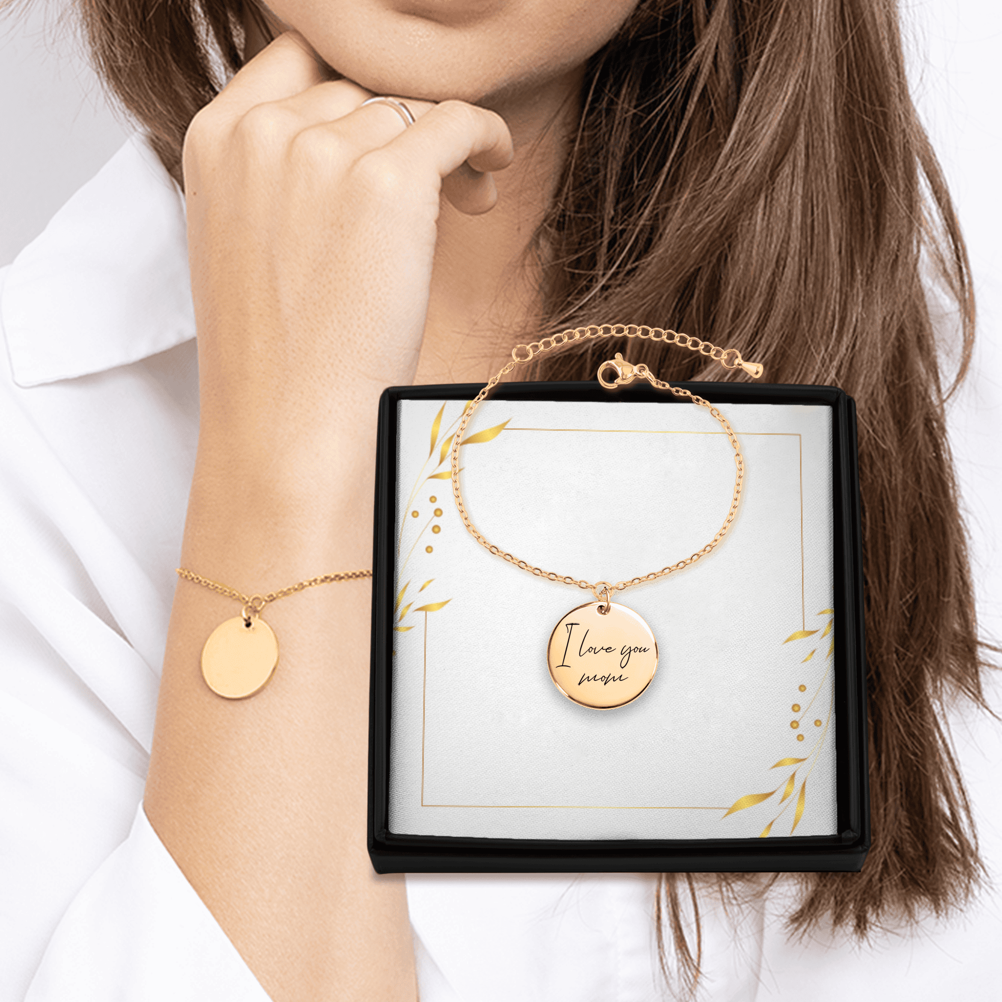 Personalised Handwriting Bracelet – Custom Memorial Gift