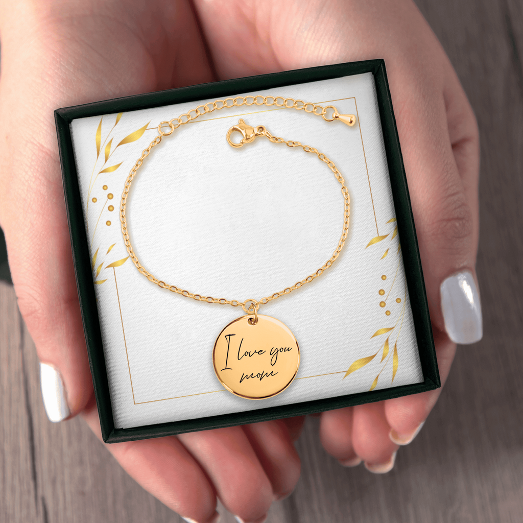 Personalised Handwriting Bracelet – Custom Memorial Gift
