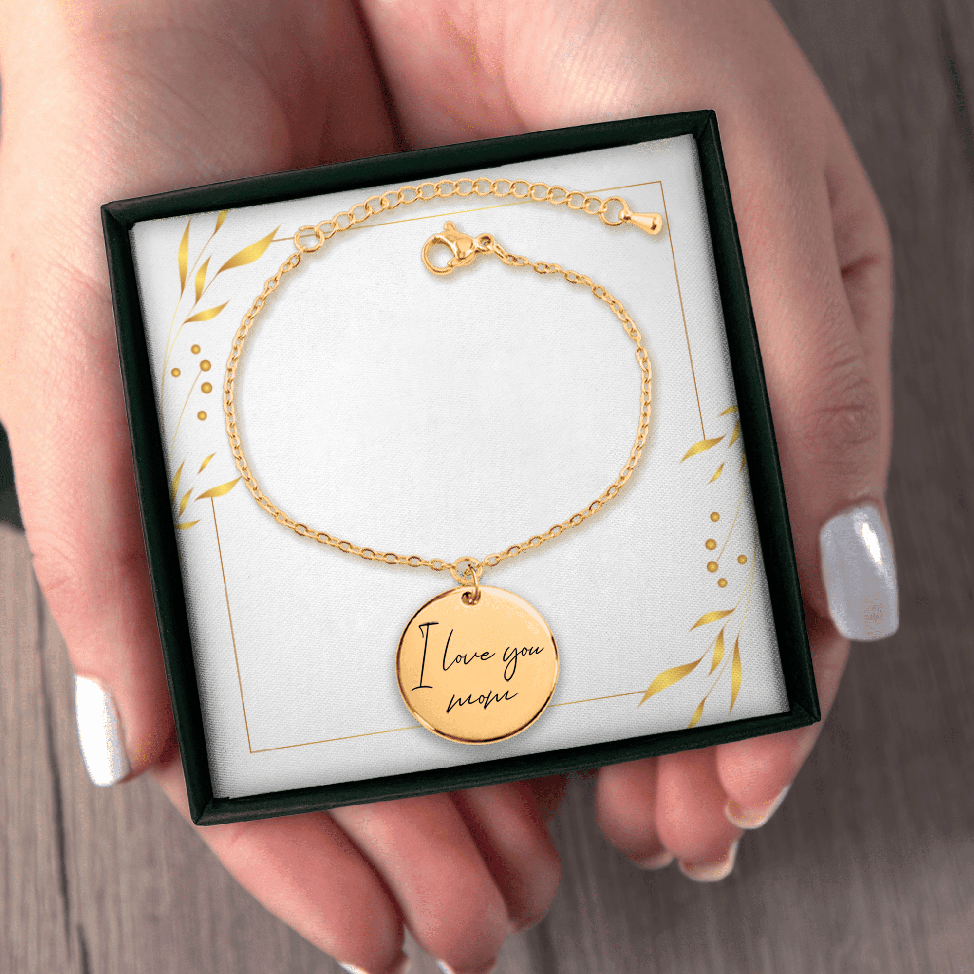 Personalised Handwriting Bracelet – Custom Memorial Gift