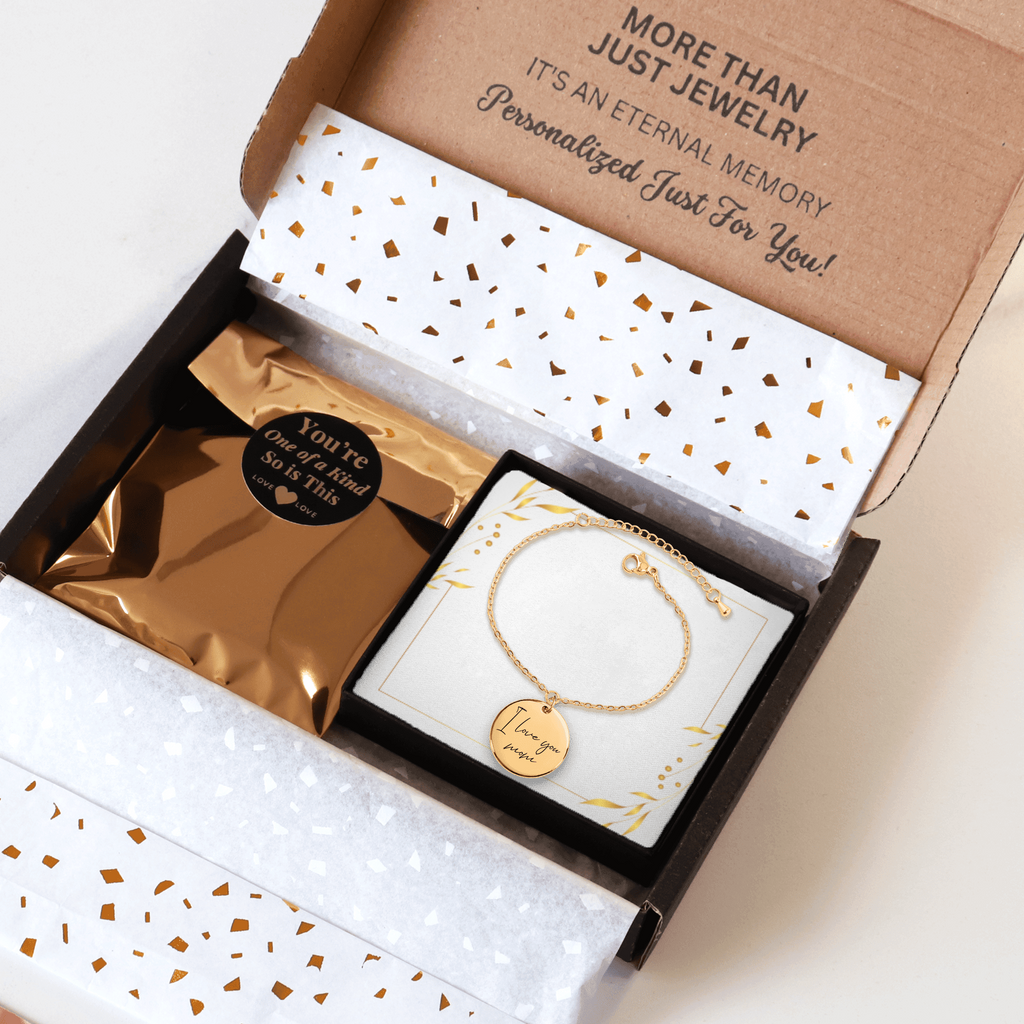 Personalised Handwriting Bracelet – Custom Memorial Gift